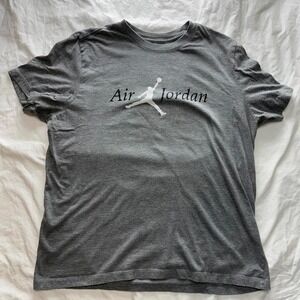 Nike Grey Air Jordan Tee Sz XL